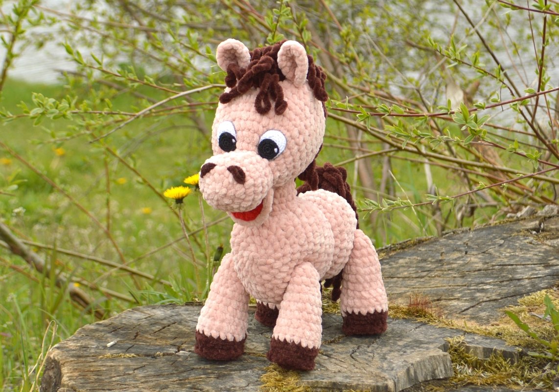 H Kelanleitung Amigurumi Pl Schpferde Der Pferd H Keln Fotos Und