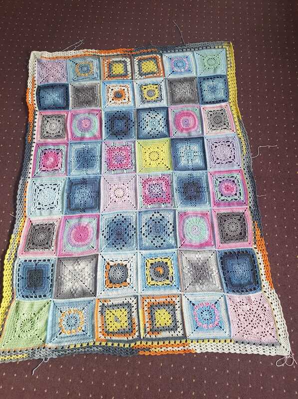 Granny Square Decke Sweet Dream H Keln Fotos Und Abbildungen