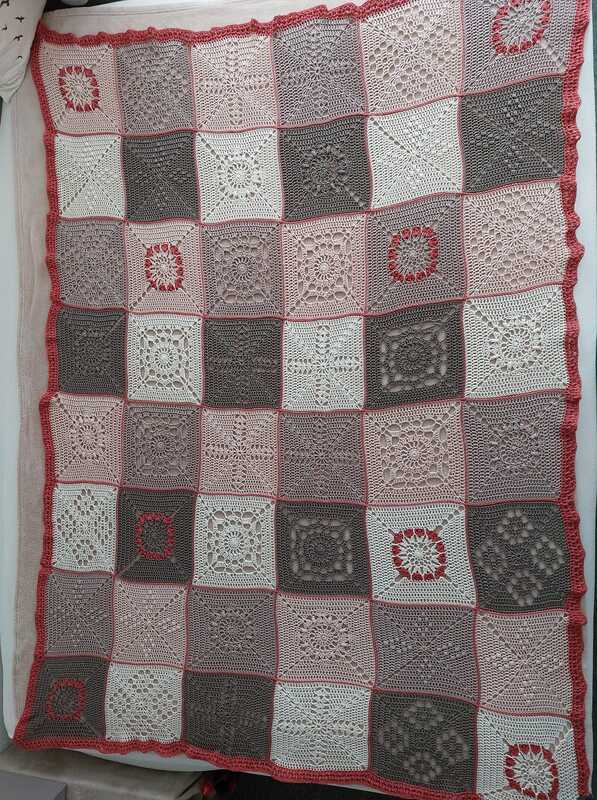 Granny Square Decke Sweet Dream H Keln Fotos Und Abbildungen