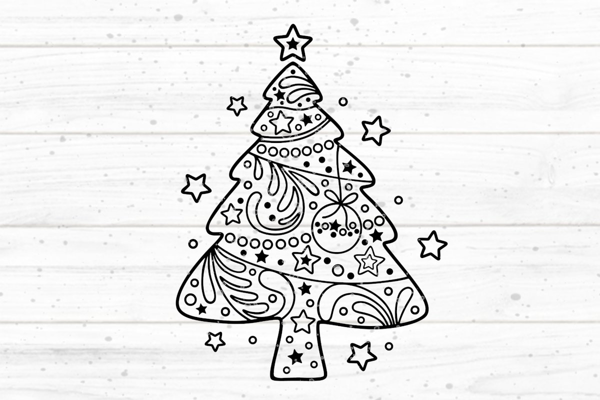 Tannenbaum Plotterdatei SVG DXF FCM Fotos Und Abbildungen