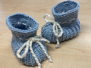 Diy Strickanleitungen F R Babyschuhe Crazypatterns