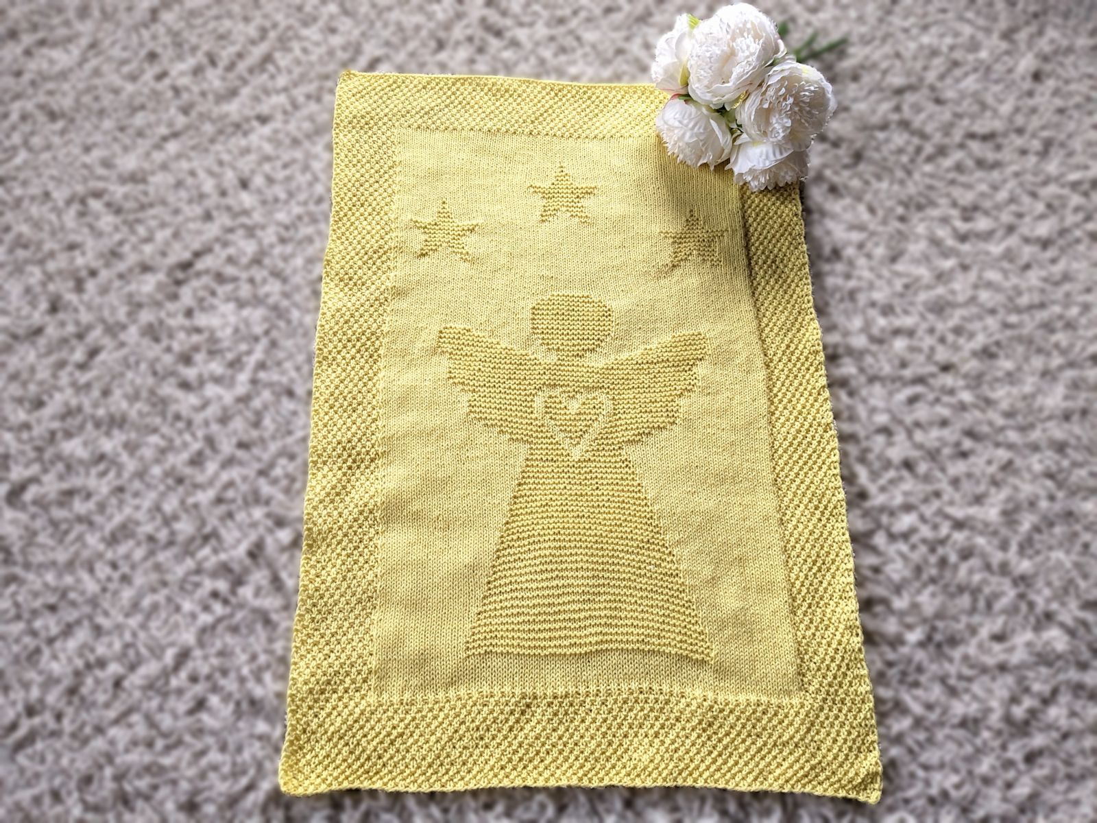 Blog content image for 'Knitting pattern "Guardian Angel Blanket"'