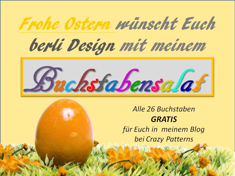 Blog-Inhaltsbild für 'Buchstabensalat - Teil 26 - Buchstabe Z als Applikation und 3-D'