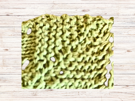 Blog-Inhaltsbild für 'Kostenlose Strickanleitung für eine 10-Stitch-Decke mit Lochmuster'