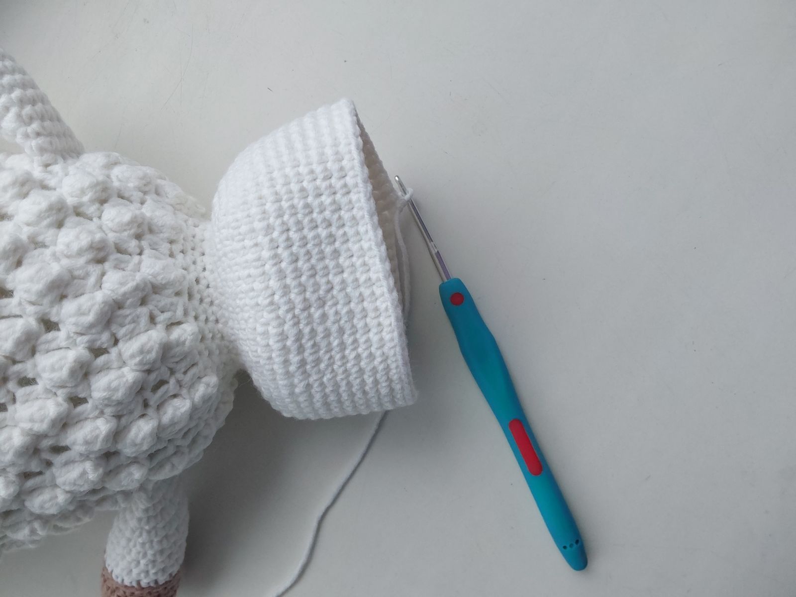 Blog content image for 'Free Crochet Pattern for Sheep Amigurumi'