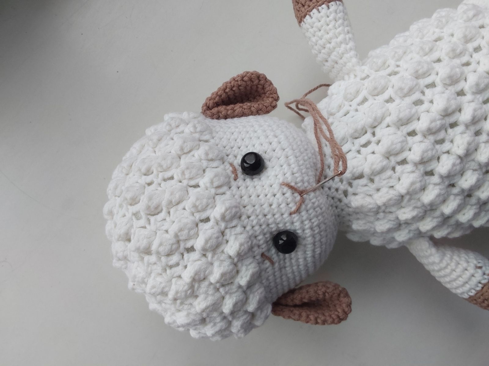 Blog content image for 'Free Crochet Pattern for Sheep Amigurumi'