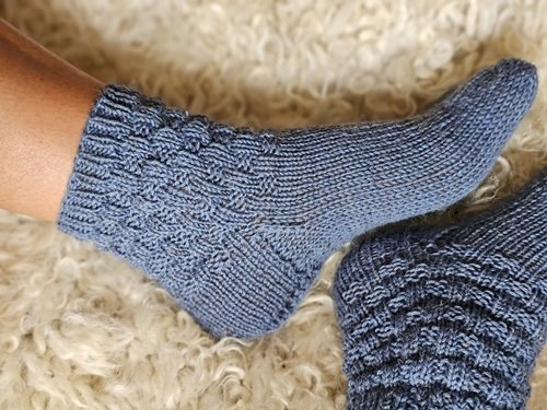 Blog content image for 'Kostenlose Strickanleitung für Socken'