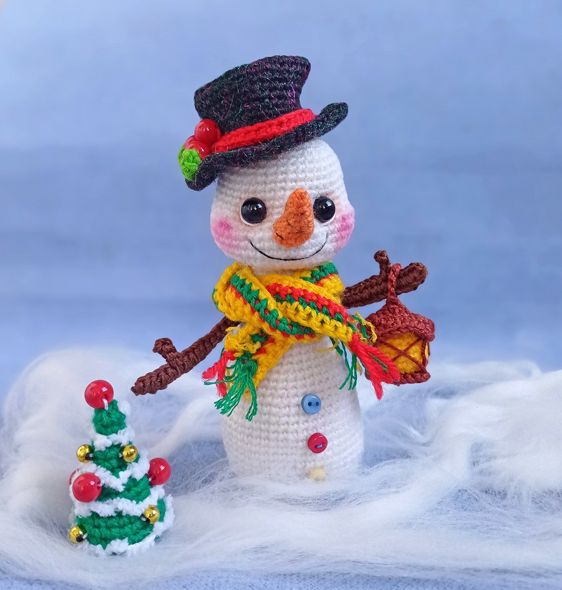 Blog content image for 'Snowman with a lantern'