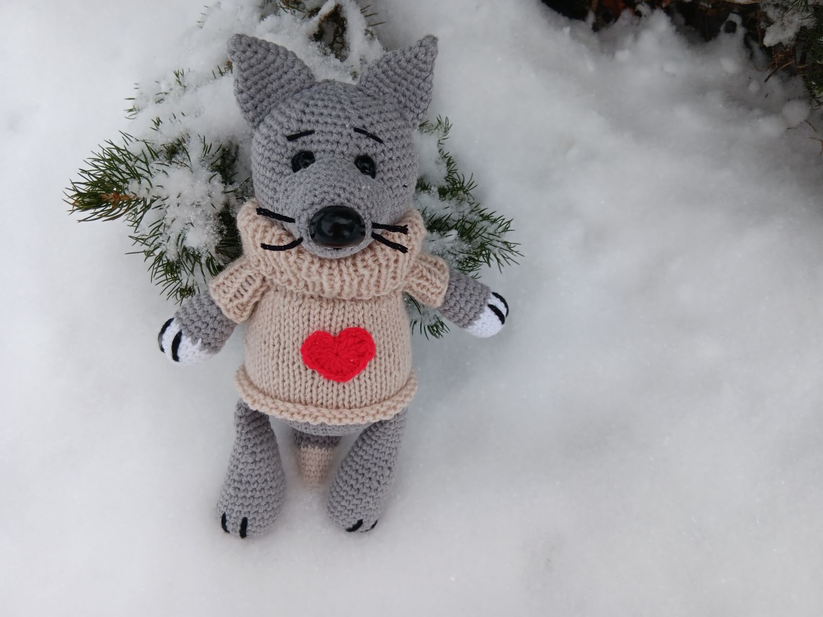 Blog-Inhaltsbild für 'Katze häkeln. Kostenlose Anleitung für Kater'