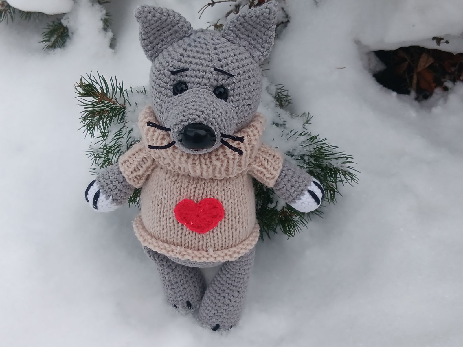 Blog-Inhaltsbild für 'Fuchs häkeln. Kostenlose Häkelanleitung für Fuchs mit Kürbis'