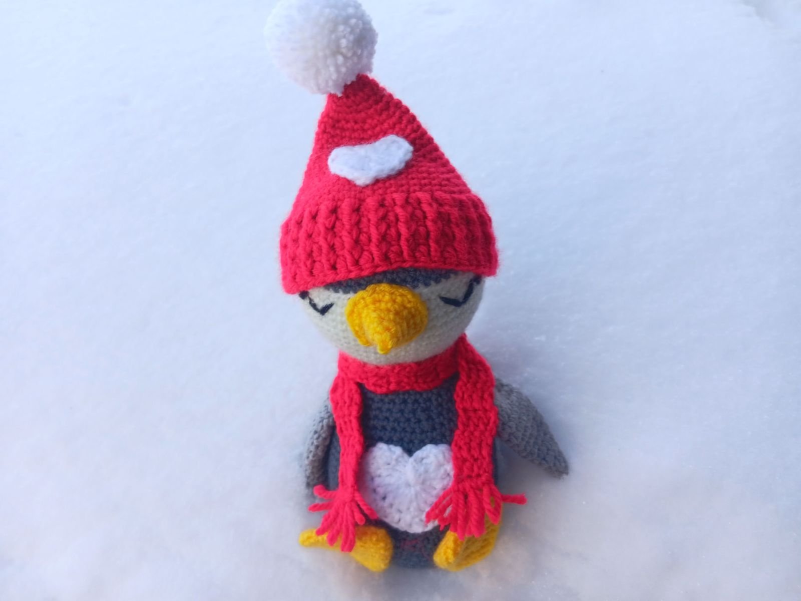 Blog-Inhaltsbild für 'Kostenlose Häkelanleitung für Pinguin'