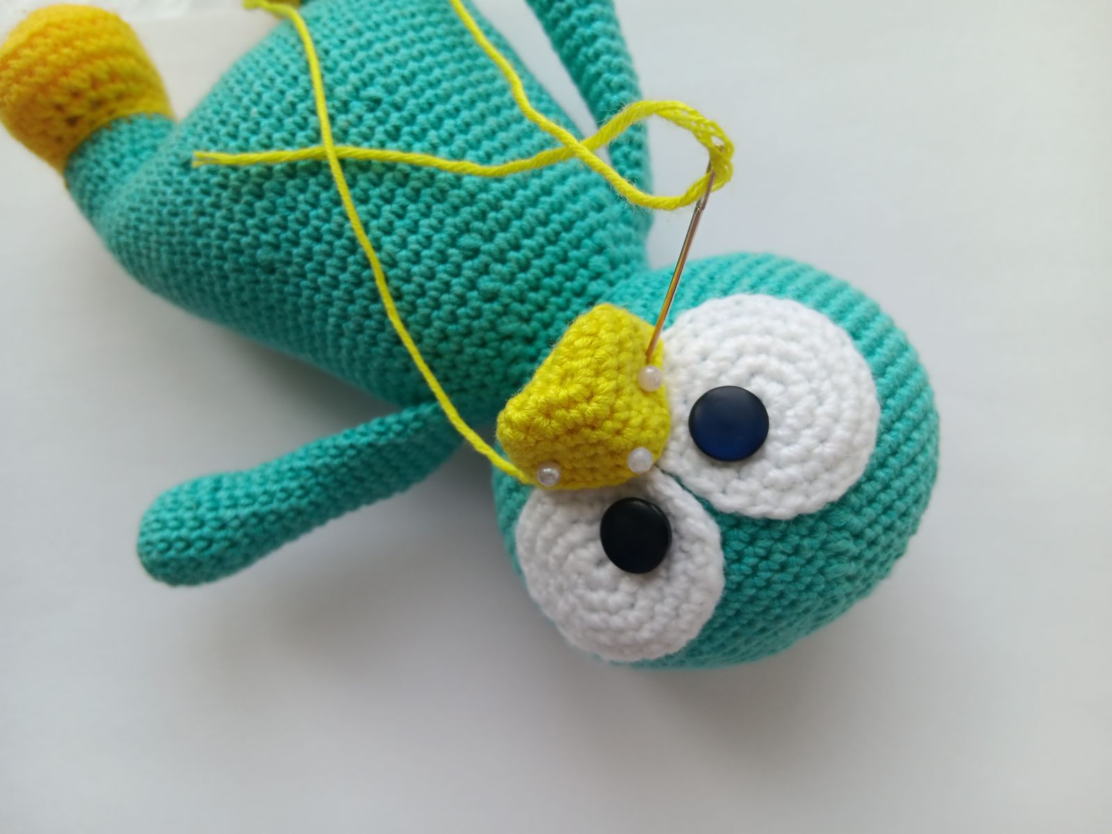 Blog-Inhaltsbild für 'Ente häkeln. Kostenlose Häkelanleitung'