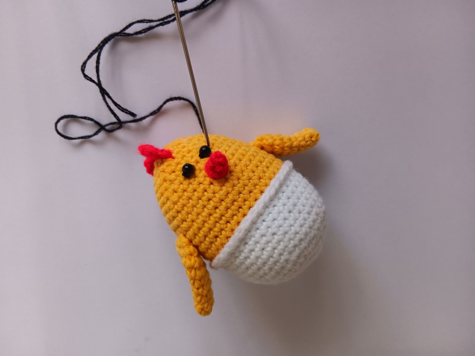 Blog-Inhaltsbild für 'Ente häkeln. Kostenlose Häkelanleitung'