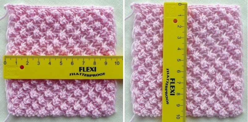 Blog-Inhaltsbild für 'Gratis Strickanleitung Decke im Röschenmuster'