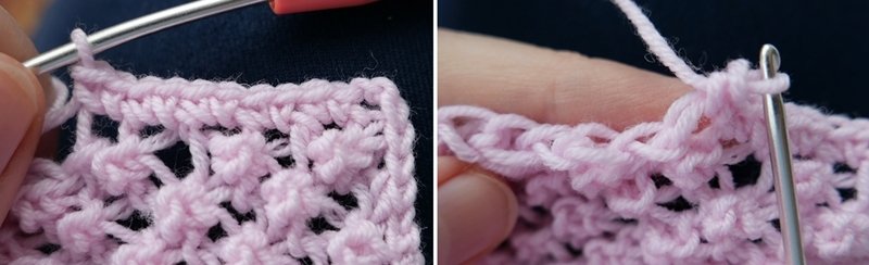 Blog-Inhaltsbild für 'Gratis Strickanleitung Decke im Röschenmuster'