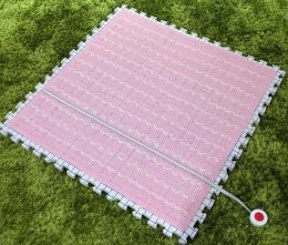 Blog-Inhaltsbild für 'Babydecke "Little Princess" für den Sommer - Gratis Strickanleitung'