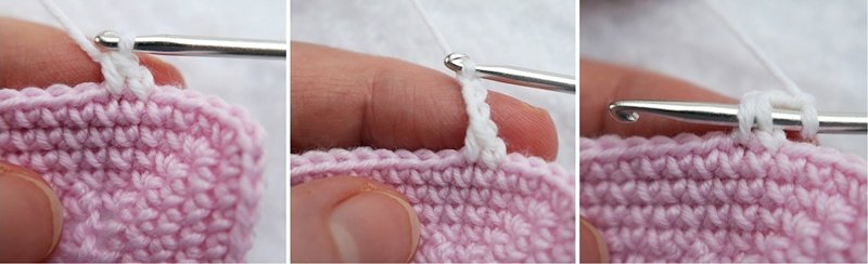 Blog-Inhaltsbild für 'Gratis Strickanleitung Decke im Röschenmuster'