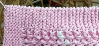 Blog-Inhaltsbild für 'Babydecke "Little Princess" für den Sommer - Gratis Strickanleitung'