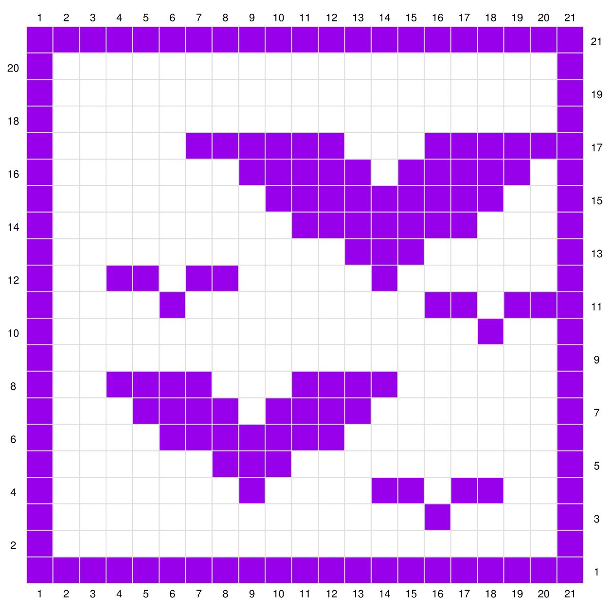 Blog-Inhaltsbild für 'Create your own charming Bat Table decoration with this free crochet pattern.'