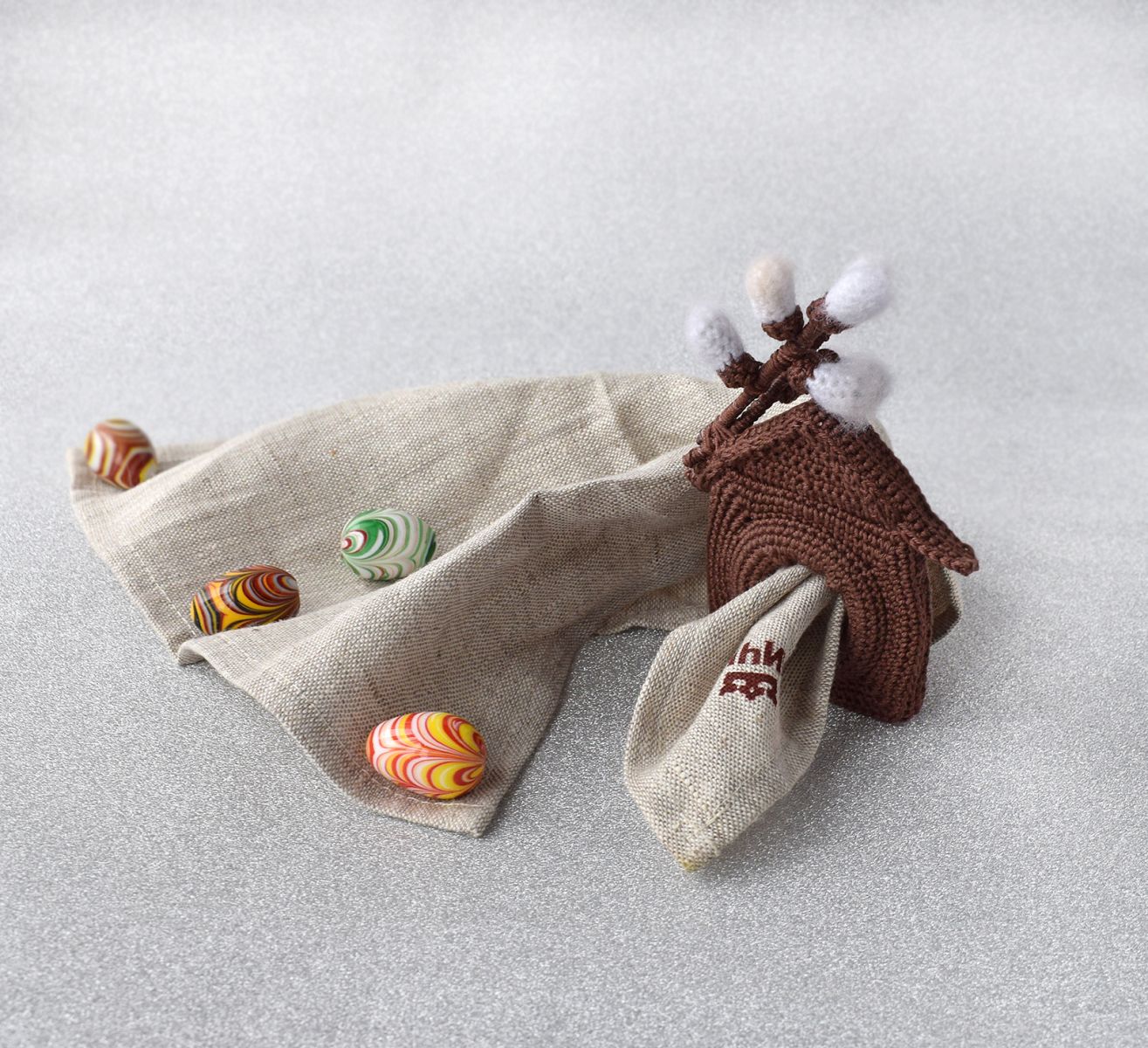 Blog content image for 'Napkin ring or egg holder «Little House»'
