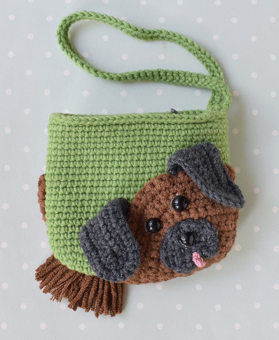 Blog content image for 'Purse « dog ». 2 in 1 - crochet + knitting'