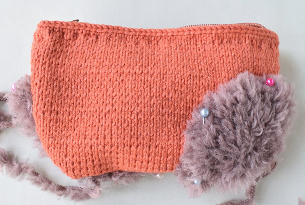 Blog content image for 'Purse « dog ». 2 in 1 - crochet + knitting'