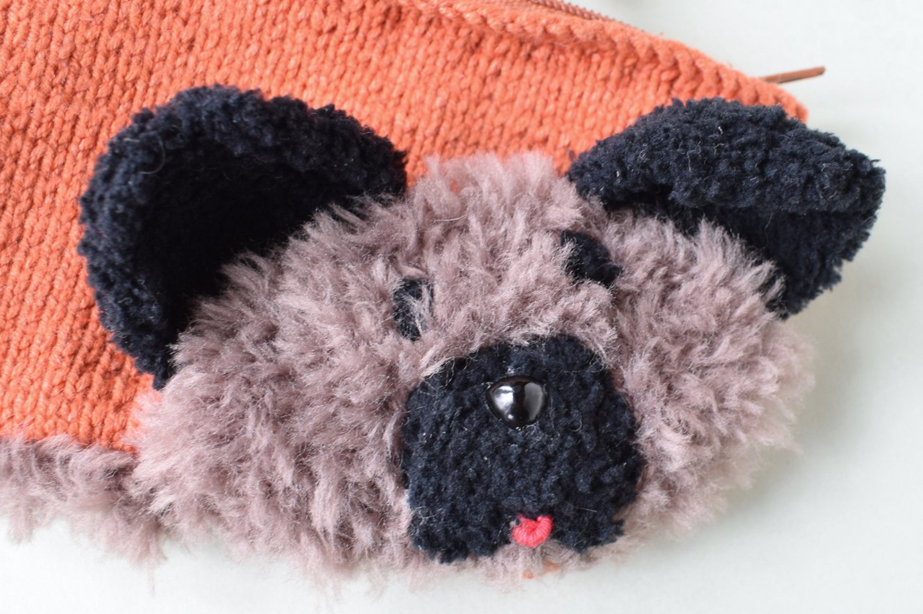 Blog content image for 'Purse « dog ». 2 in 1 - crochet + knitting'