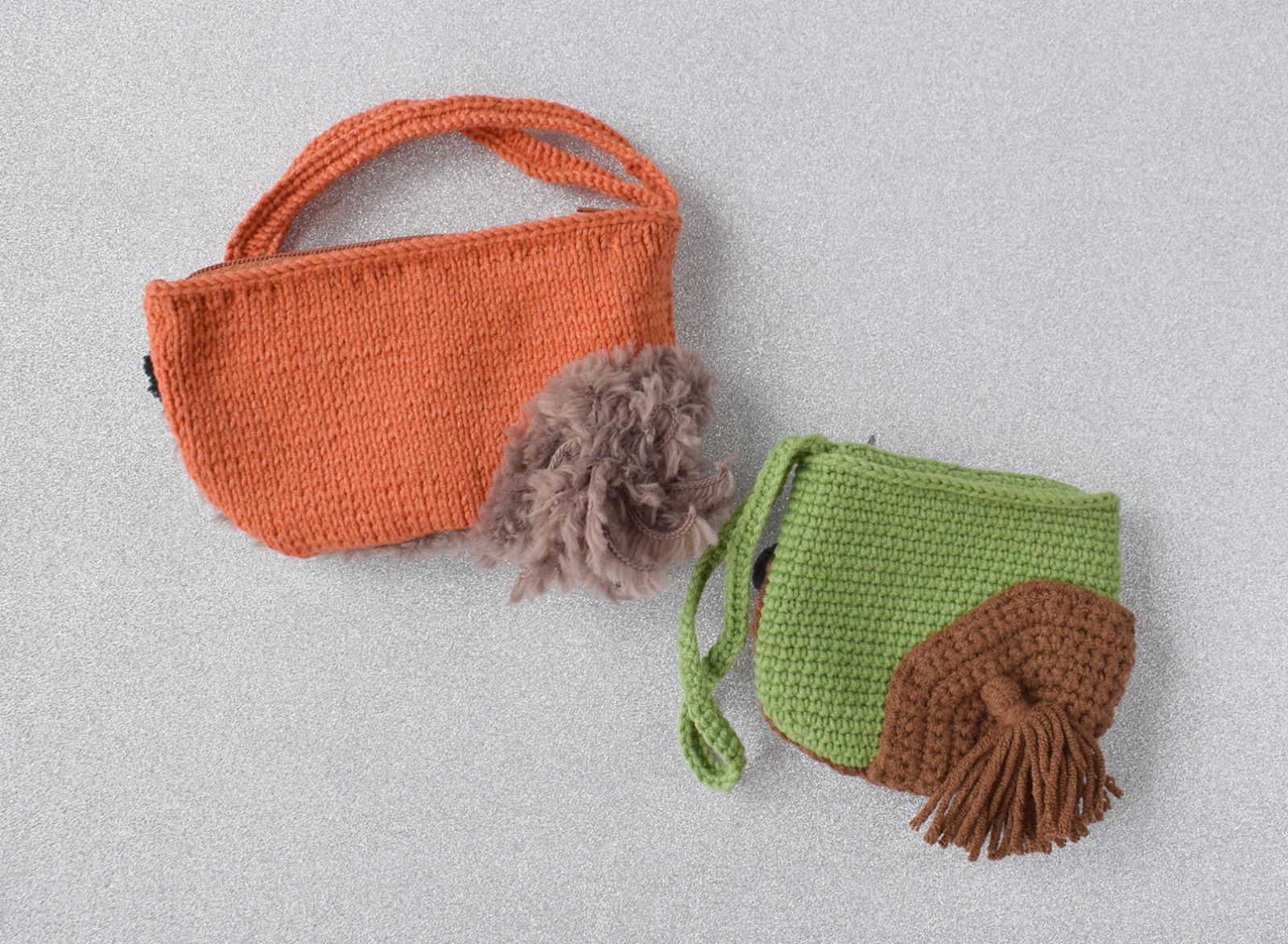 Blog content image for 'Purse « dog ». 2 in 1 - crochet + knitting'