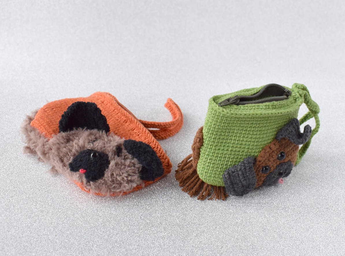 Blog content image for 'Purse « dog ». 2 in 1 - crochet + knitting'