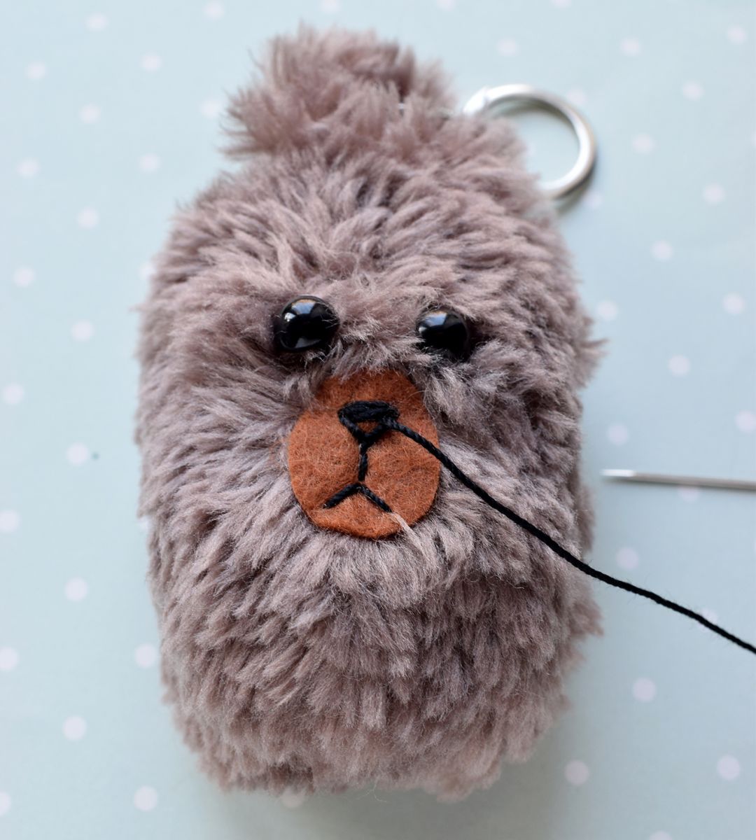 Blog content image for 'Kiwi Teddy Bear Keyring Charm'
