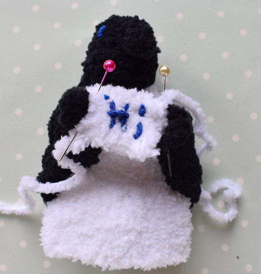 Blog content image for 'Decorative cover for eggs «Penguin». 2 in 1 - crochet + knitting'