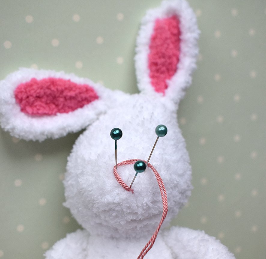 Blog content image for 'The Easter Bunny. 2 in 1 - crochet + knitting'