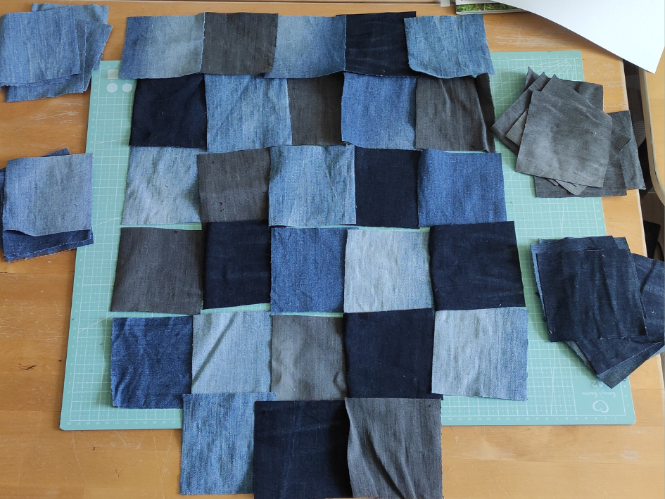 Blog content image for 'Free upcycling sewing instructions - jeans bag'