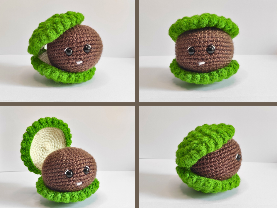 Blog content image for 'Kostenlose Anleitung: Amigurumi Kastanie'