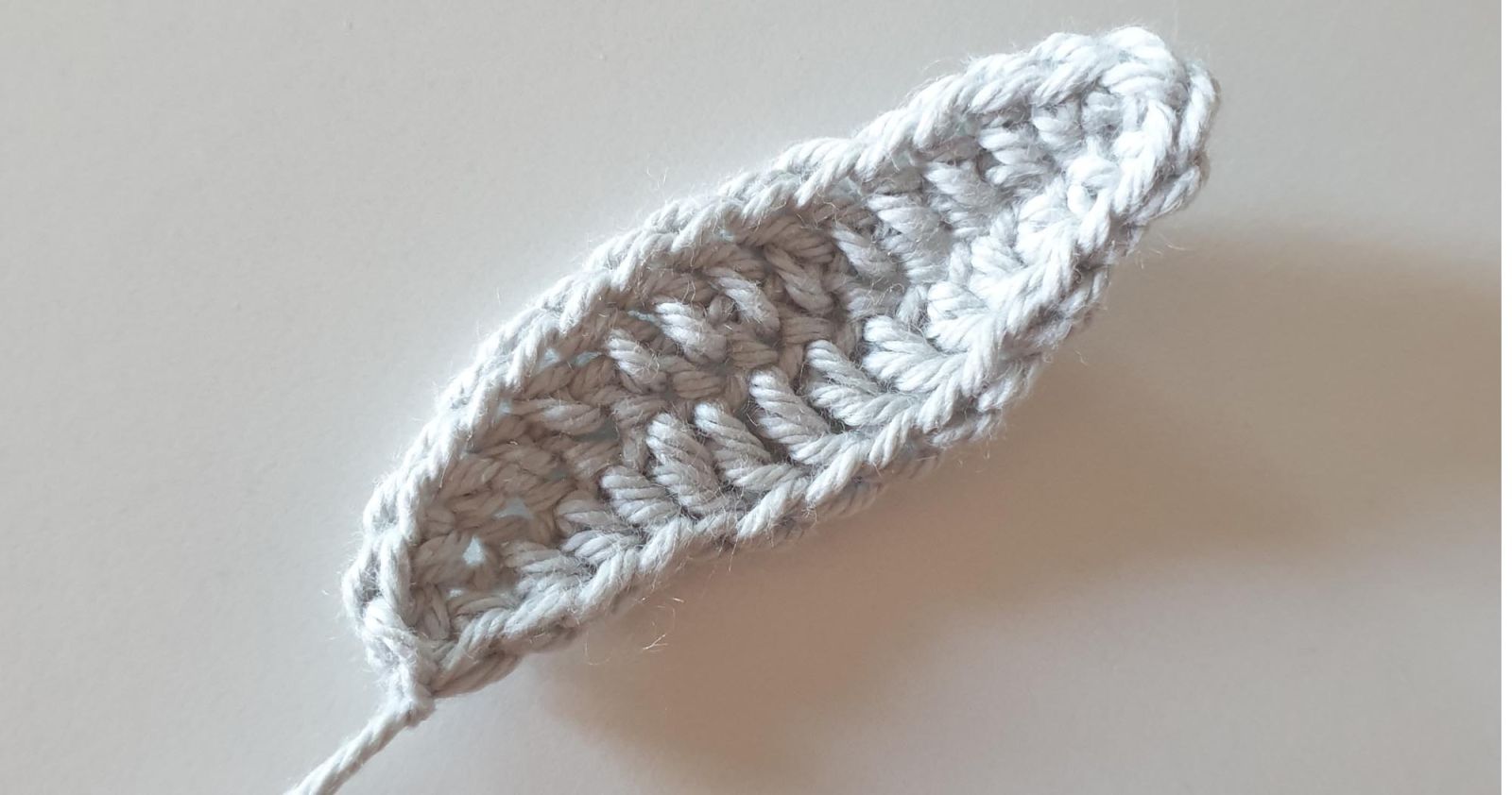 Ein fertiges Ohr ist zu sehen.