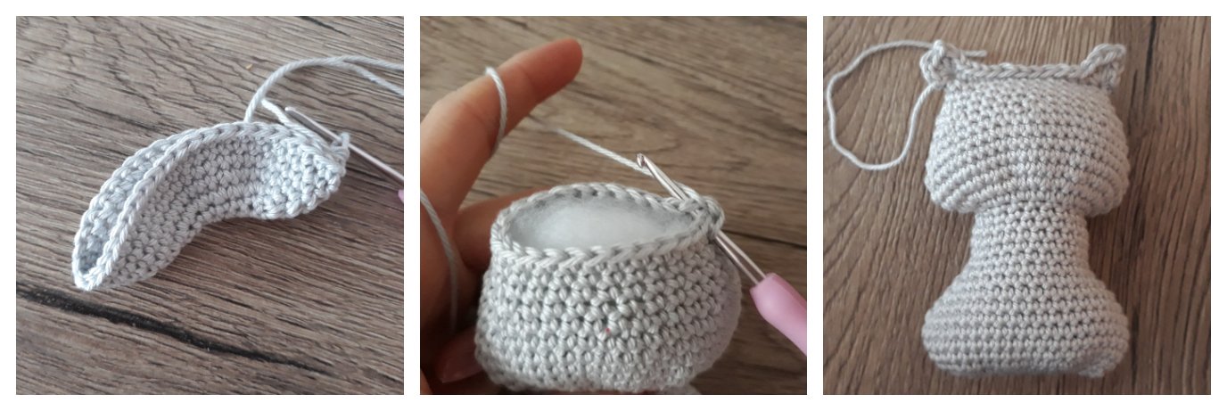 Blog-Inhaltsbild für 'Eulenkinderwagenkette, kostenlose Häkelanleitung von Wolldiamant'