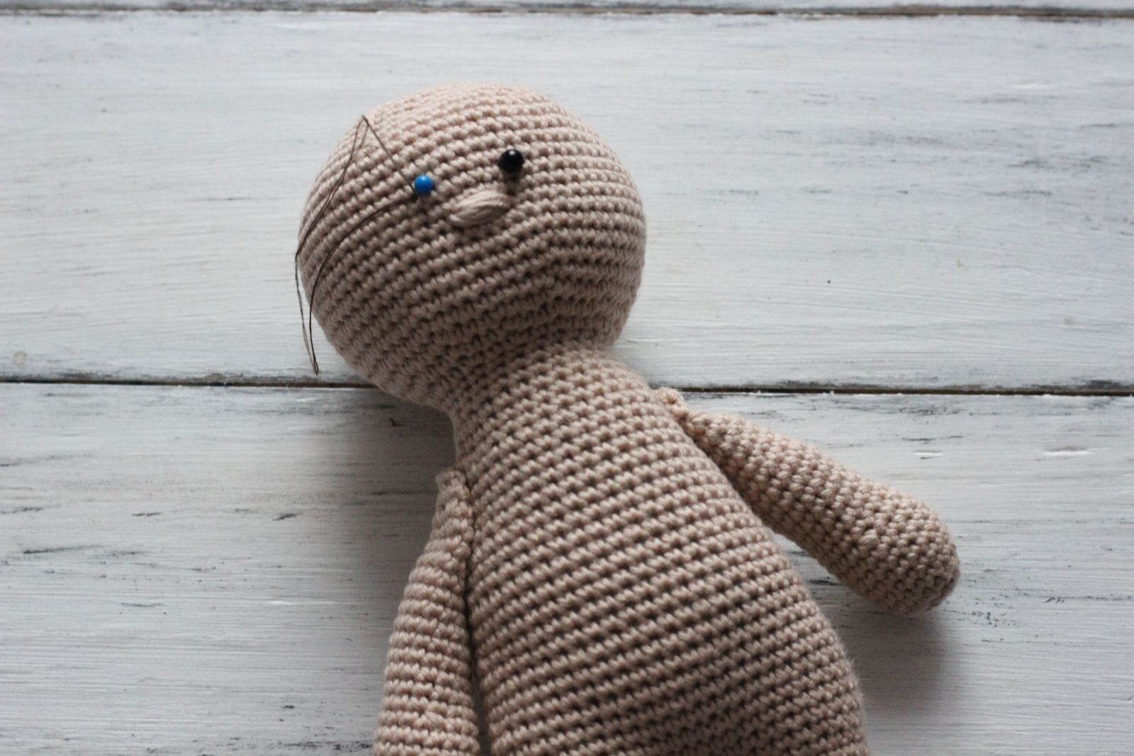 Blog-Inhaltsbild für 'Free Crochet Pattern for Doll'