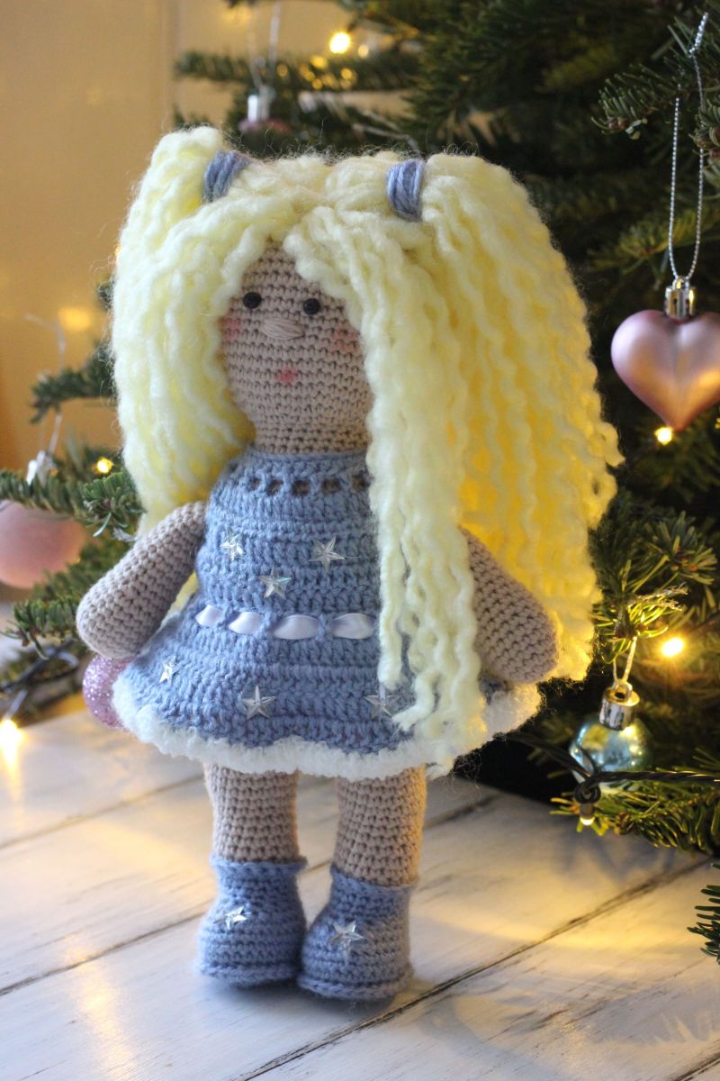 Blog content image for 'Free Crochet Pattern for Doll'