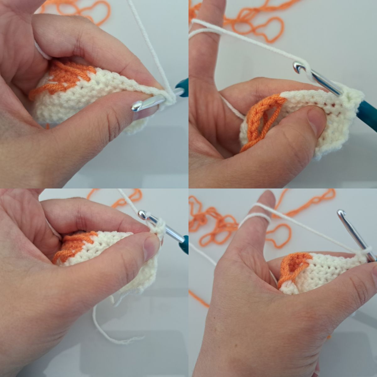 Blog-Inhaltsbild für 'Free crochet pattern for a lovely pumpkin coaster to make yourself'