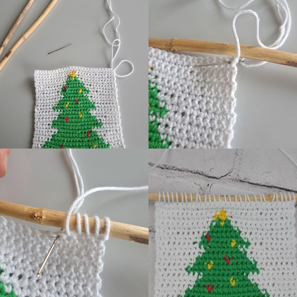 Blog content image for 'Crochet Your Own Festive Wall Decoration – Free Crochet Pattern'