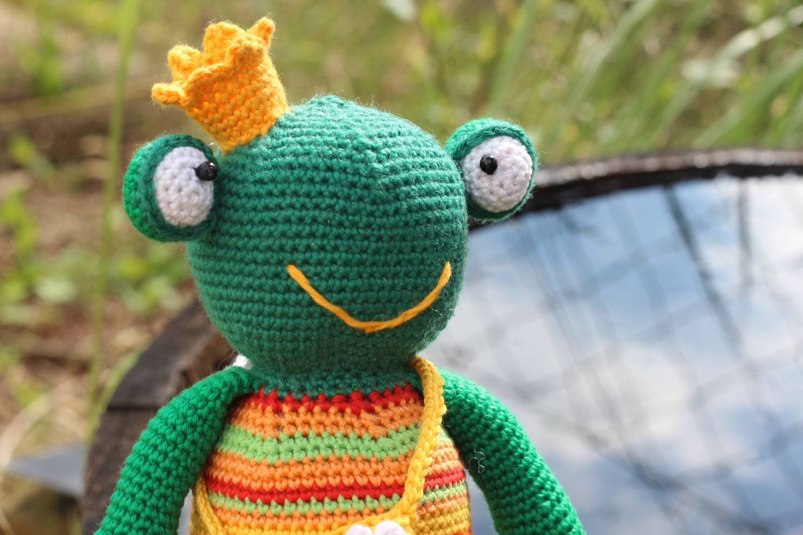 Blog content image for 'Frog Princess Free Crochet Pattern'