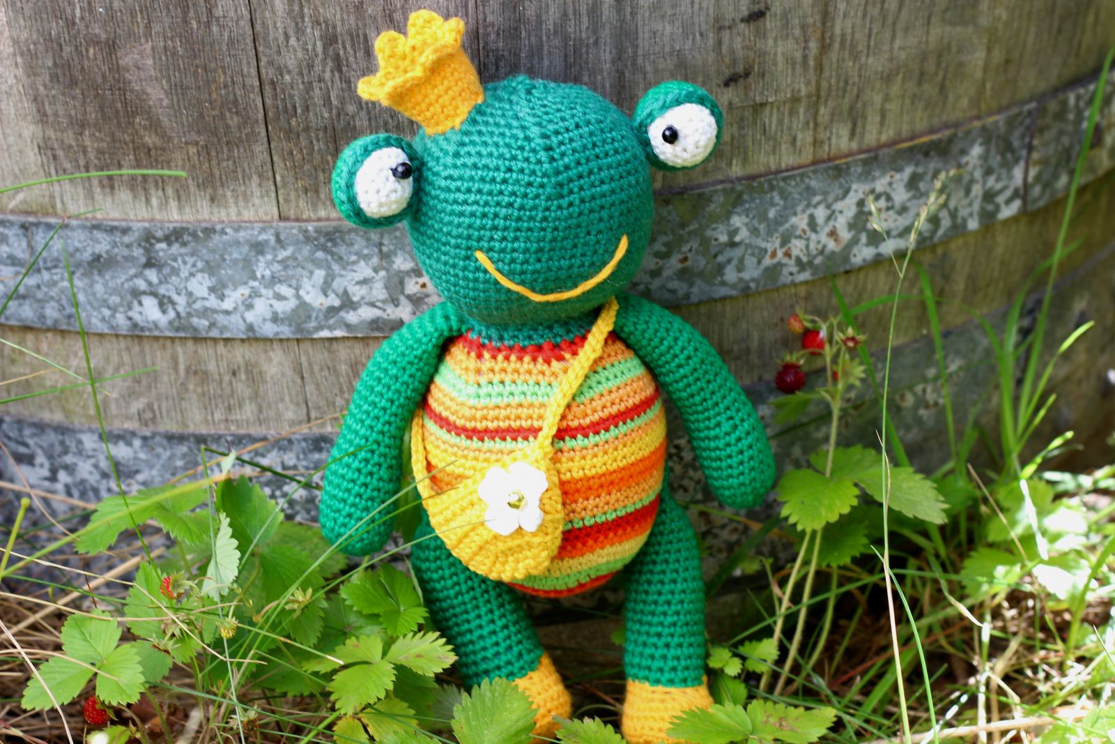 Blog content image for 'Frog Princess Free Crochet Pattern'