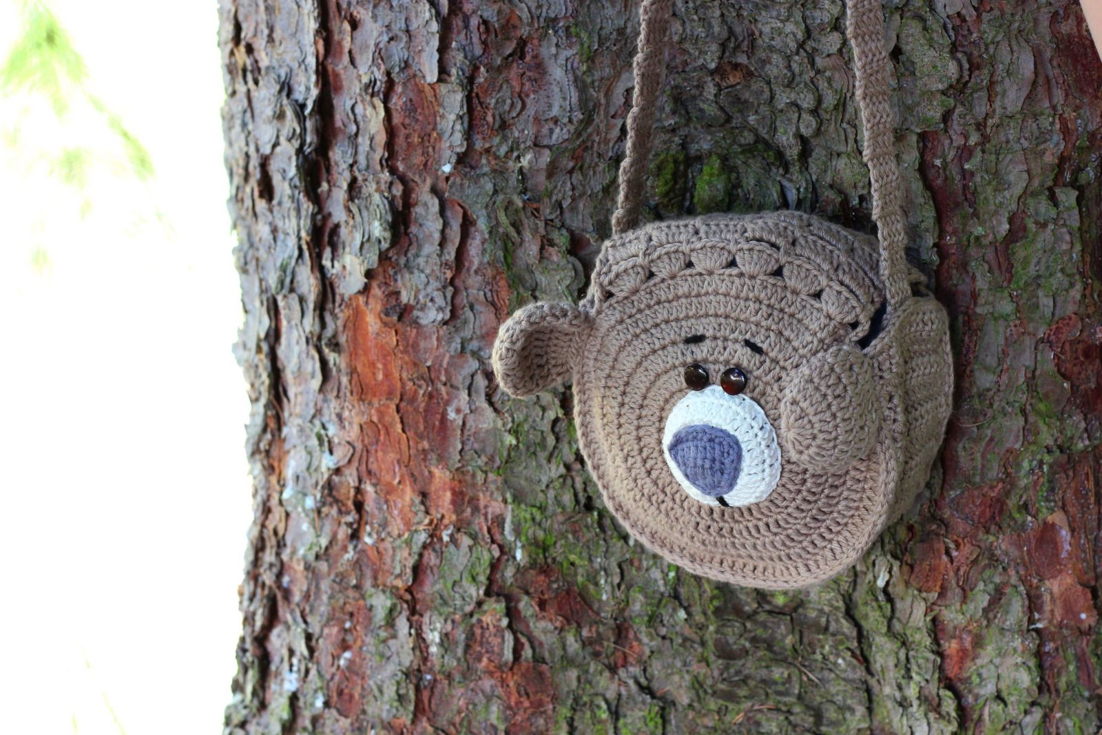 Blog content image for 'Bear Purse Free Crochet Pattern'