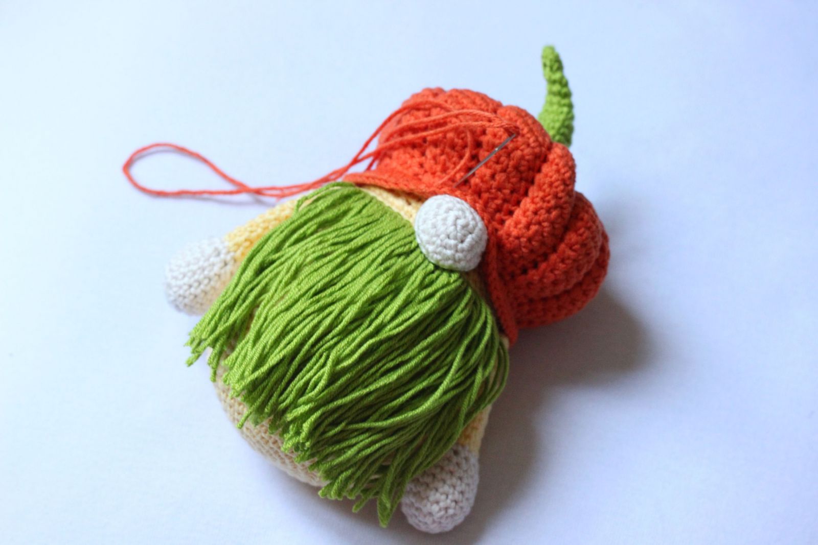 Blog content image for 'Pumpkin Gnome Free Crochet Pattern'