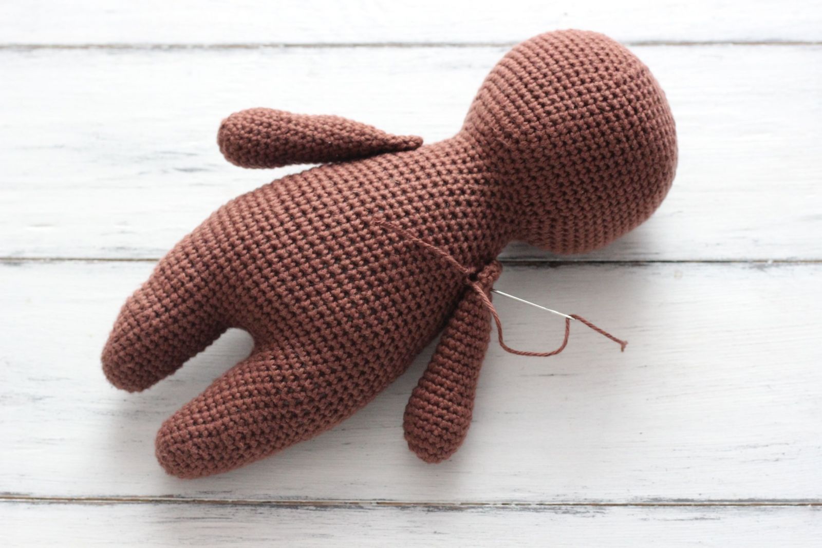 Blog content image for 'Free Crochet Pattern for Christmas Bear'