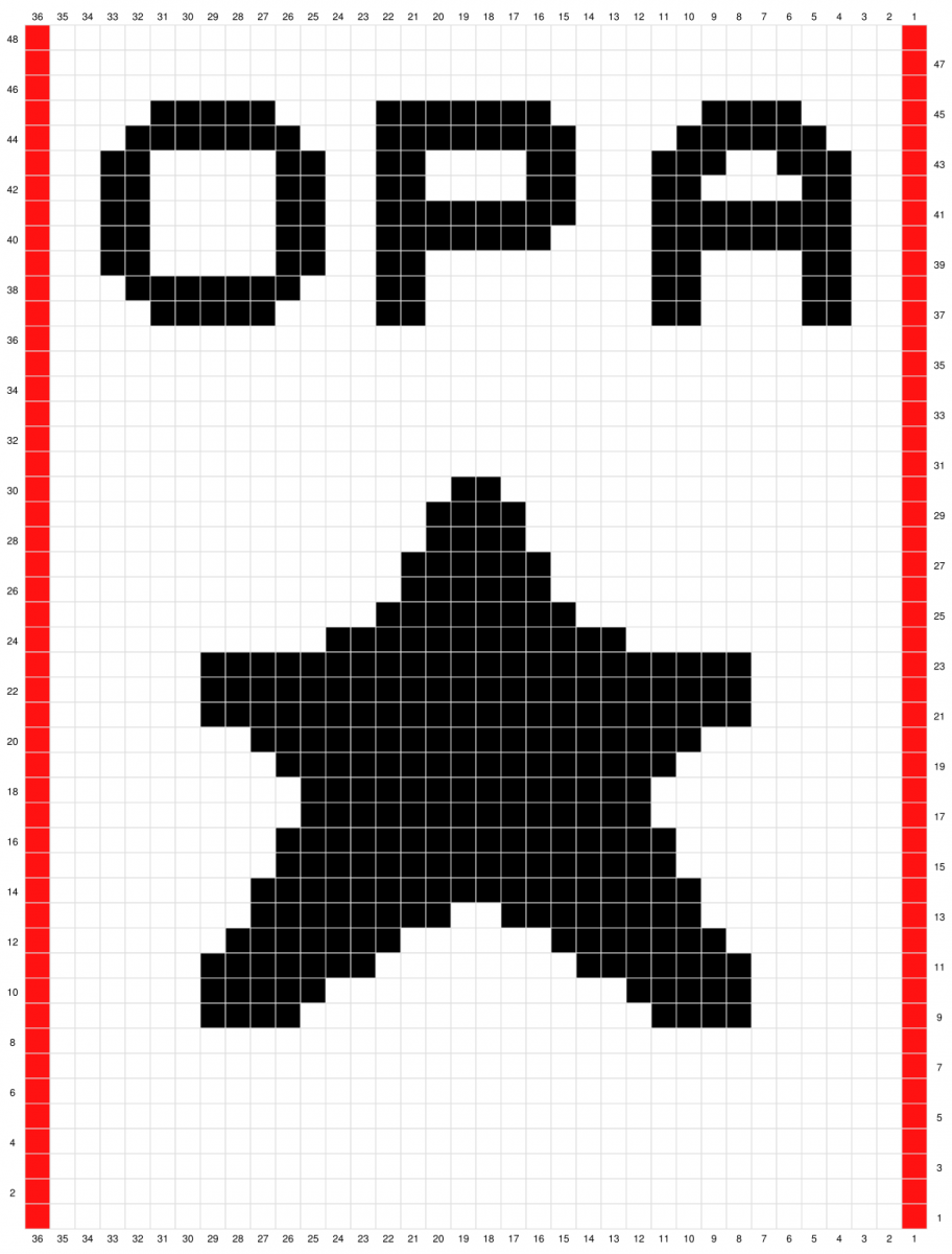 Blog content image for 'Free Knitting Pattern for an Opa Pot holder'