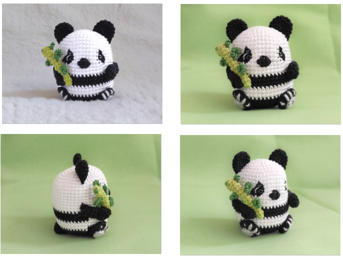 Blog-Inhaltsbild für 'Free Crochet Pattern: Little Giant Panda'