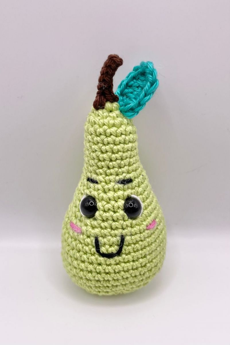 Blog-Inhaltsbild für 'Häkeln für Anfänger: Amigurumi-Obst mit kostenloser Anleitung'