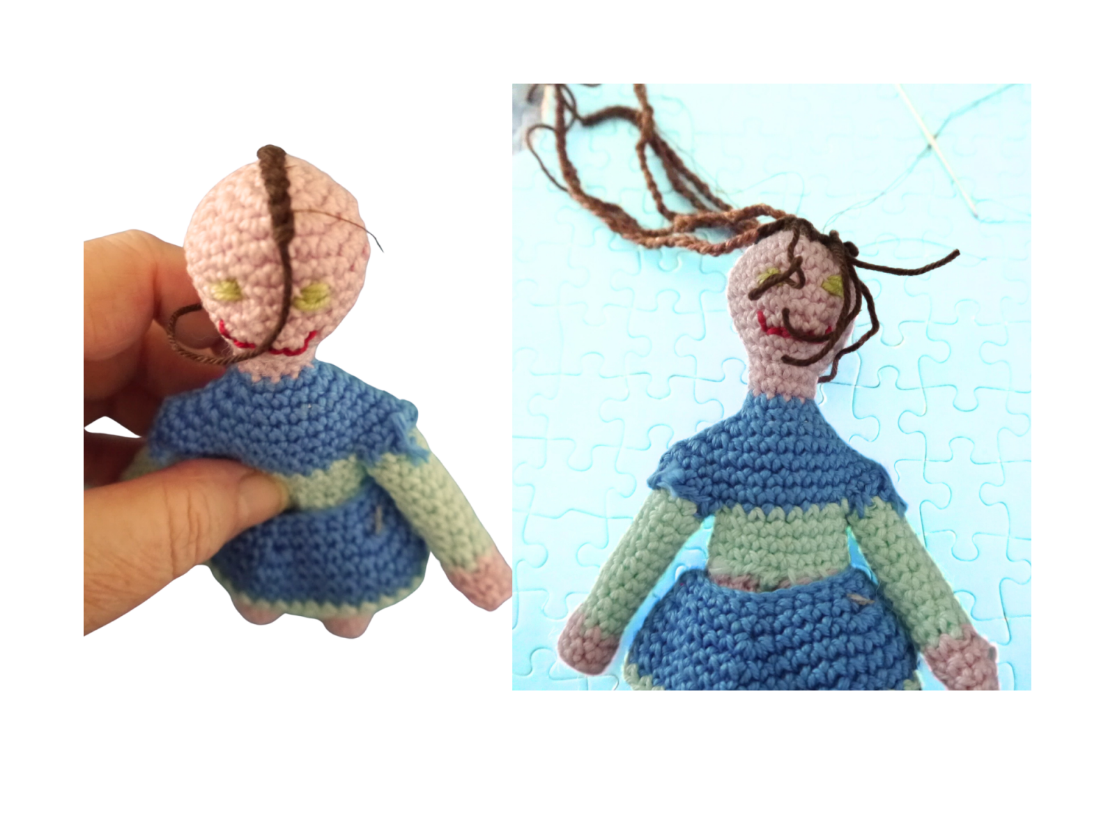 Blog-Inhaltsbild für 'Kostenlose Häkelanleitung für Amigurumi-Püppchen'