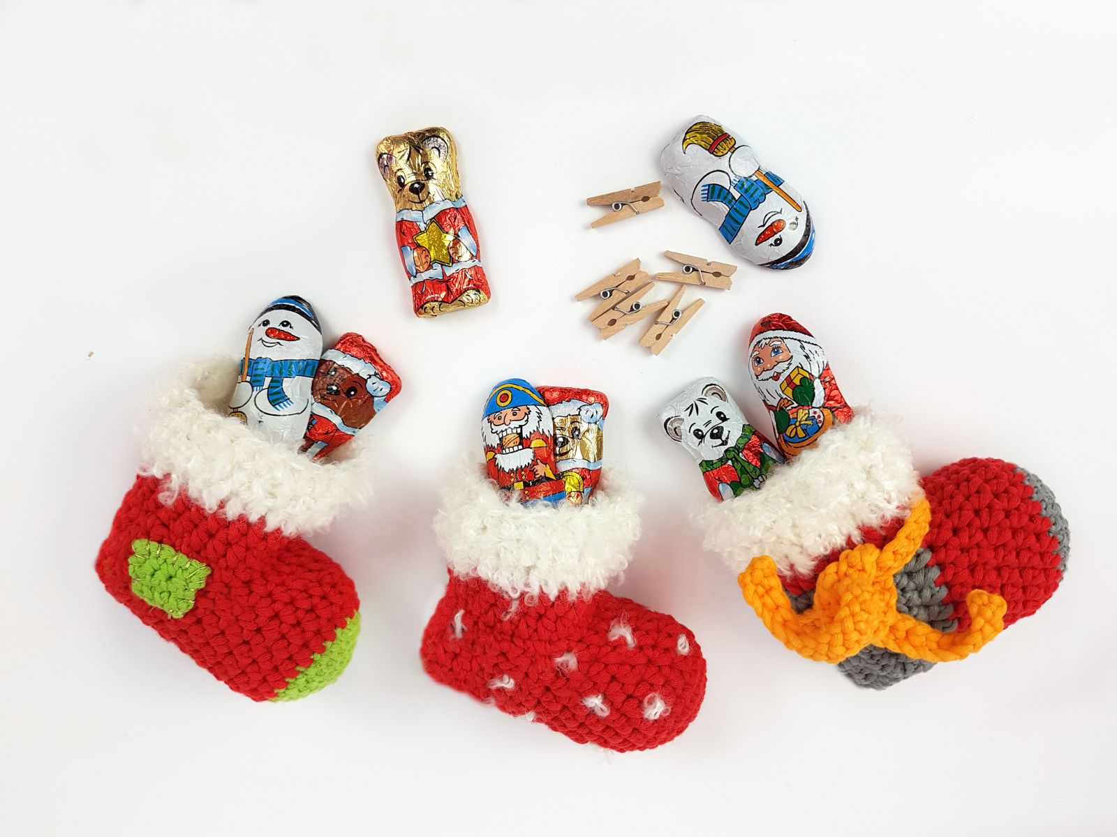 Blog content image for 'Free Crochet Pattern Christmas Stockings'